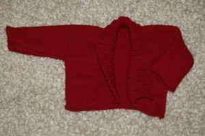Too-Small Cardie