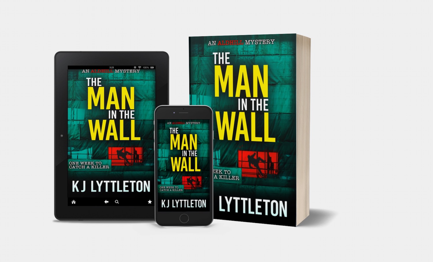 The Man In The Wall, my debut crime novel, is out now